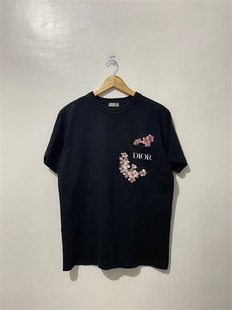 dior shirt with cherry blossom|Dior DIOR X SORYAMA CHERRY BLOSSOM SHIRT .